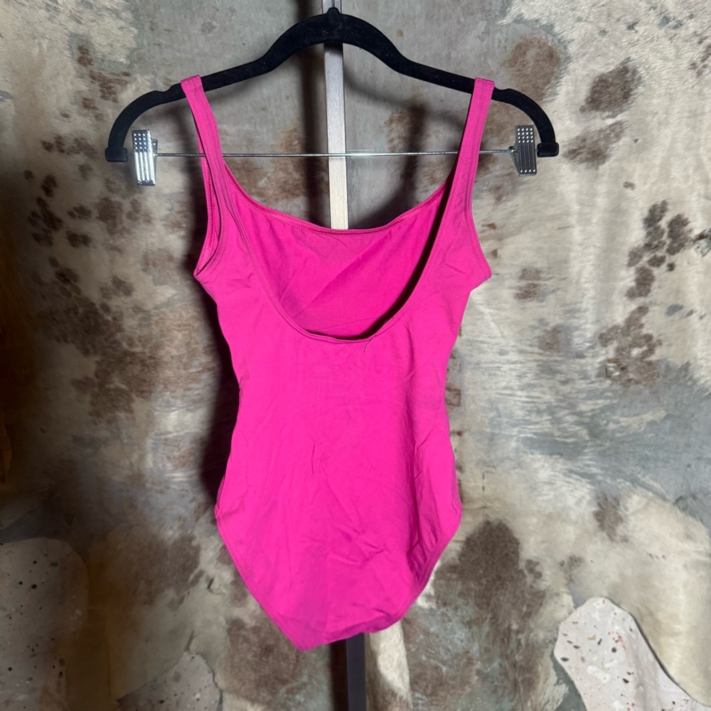 Vibrant Pink One-Piece Swimsuit - Picture 2 of 5
